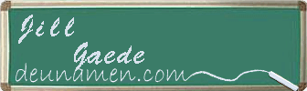 Jill Gaede Visitenkarte